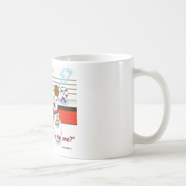Bowlingklot Förbrytelser Roliga presenter och saml Kaffemugg (Höger)