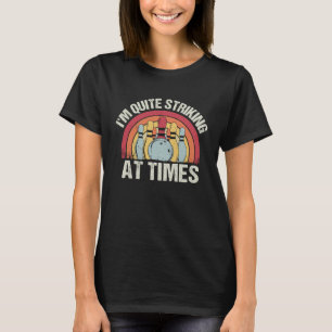 Bowlingklot Kägla Bowlar Strike Lag Bowlinghall  T Shirt