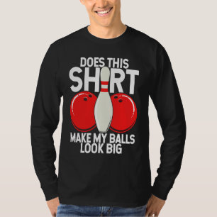 Bowlingklot Pinne Bowlare Strike Bowling Fanatiker T Shirt