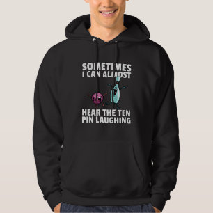 Bowlingklot Pinne Män Kvinnor Barn Ungdom Mor Bana Hoodie