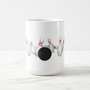 Bowlingklot & stift: 3D modellerar: Kaffemugg