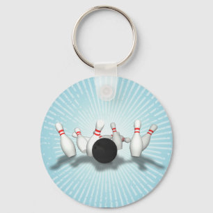 Bowlingklot & stift: 3D modellerar: Keychain Nyckelring