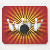 Bowlingklot & stift: 3D modellerar: Mousepad
