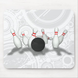 Bowlingklot & stift: 3D modellerar: Mousepad Musmatta