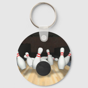 Bowlingklot & stift: 3D modellerar: Nyckelring