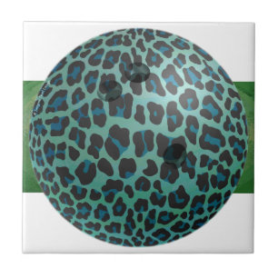 BowlingklotLeopardkricka Kakelplatta