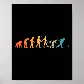 Bowlingkonst för män Kvinnor Barn Bowlare Nyhet St Poster