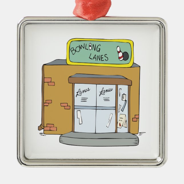 BowlingLanes Julgransprydnad Metall (Framsidan)