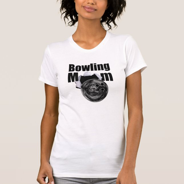 Bowlingmamma Tee Shirt (Framsida)