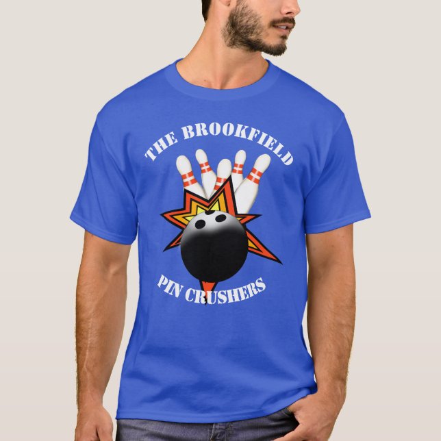 Bowlingmanar T-tröja Tee Shirt (Framsida)