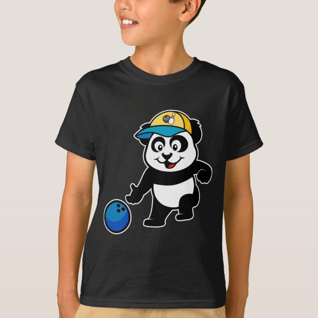 BowlingPanda T-shirt (Framsida)