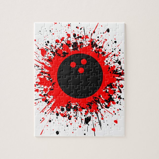 bowlingplats pussel (Vertikal)