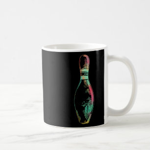 Bowlingpresent För Män Kvinnor Färgrik Stil Bowlin Kaffemugg