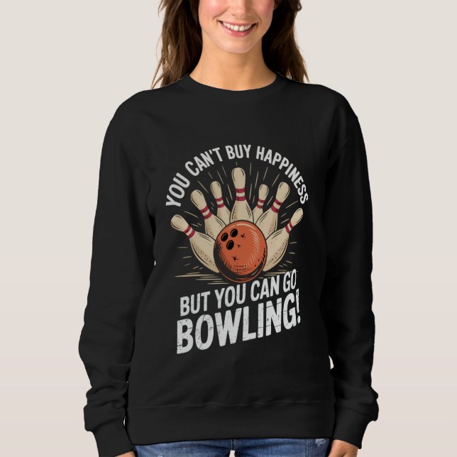 Bowlingspelare bowlingtränare bowlinglag Rolig bow T Shirt (Framsida)