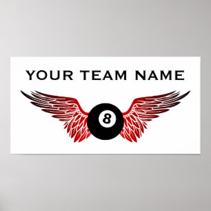 bowlingteam namn poster
