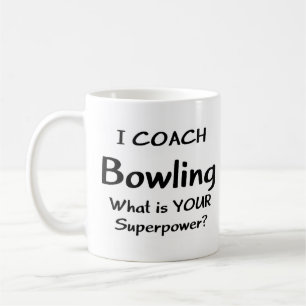 bowlingvagn kaffemugg