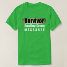 Bowlsplanmassakeröverlevande T-shirt
