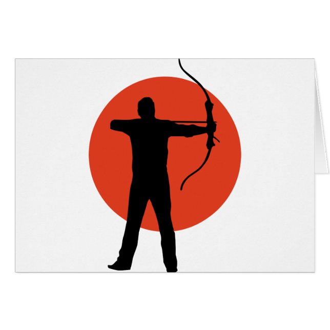 bowman hälsningskort (Framsidan Horizontal)