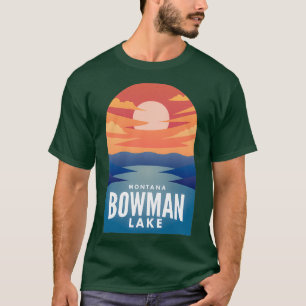 Bowman Sjö MT Retro Sunset T Shirt