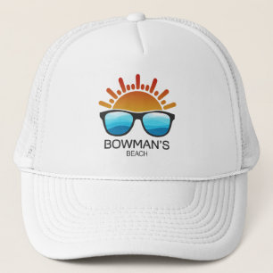 Bowman's Beach Florida Solglasögon Keps