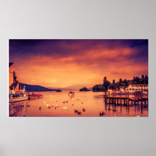 Bowness på Windermere Poster