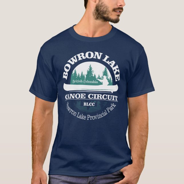 Bowron Sjö Canoe Circuit T Shirt (Framsida)