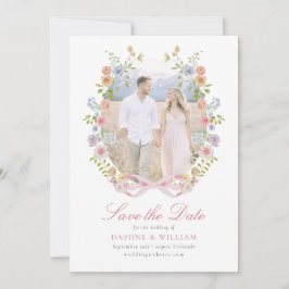 Bows and Wildflowers Photo Spara Datumet