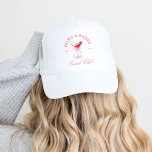 Bows & Babes Coquette Cherries Bachelorette Keps<br><div class="desc">Samlingen "Bows & Babes Coquette Cherries" ger en söt och lekfull beröring till alla firande. Suiten har en körsbärscocktail med ett känsligt båge som skapar ett flirt och roligt estetiskt. Med elegantens skript och mjuka accenter fångar den här samlingen en feminin, coquette vibe, perfekt för en snyggt och vismisk bachelorette...</div>