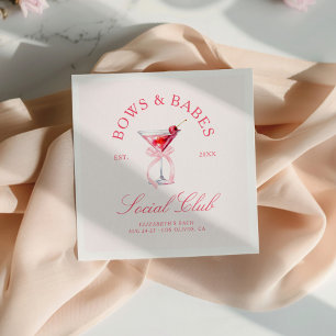 Bows & Babes Coquette Körsbär Möhippa Pappersservett