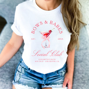 Bows & Babes Coquette Körsbär Möhippa T Shirt