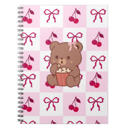 Bows & Bears Notebook Anteckningsbok
