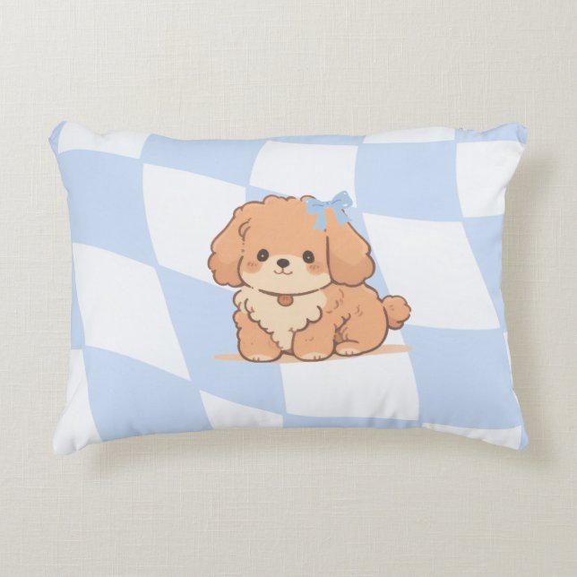 Bows & Bones Accent Cushions Prydnadskudde (Framsidan)