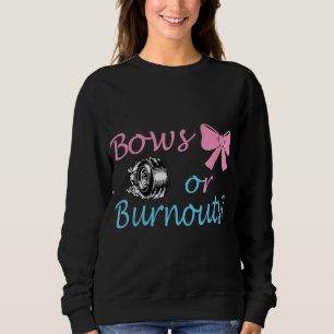 Bows eller Burnouts Gender Reveal party Idea för m T Shirt
