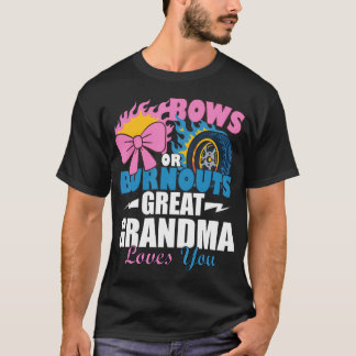 Bows eller Burnouts Underbar Grandma Kärlek du Gen T Shirt