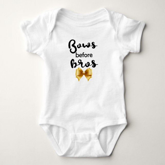 Bows före Bros Tee (Framsida)