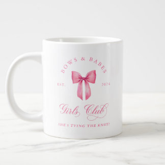 Bows och Babes Girls Klubb Bachelorette Jumbo Mugg