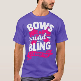Bows och Bling dess Cheer Sak-ledare T Shirt