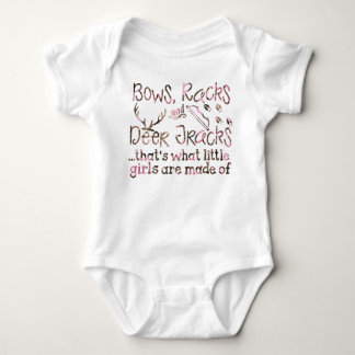 Bows, Racks & Hjort Tracks Little Girls T Shirt
