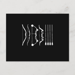 Bows Types Archery Arrow Bowman Shooting Archer Gi Vykort