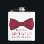 Bowtie Bachelor Party Best Man Groom Wedding Favor Fickplunta<br><div class="desc">Har en originalmarkörillustration av en burgundsbåge. Perfekt för bröllop, förlovningar, bilpartier, årsdagar och andra firande. Anpassa bara din händelseinformation. Designer är tillgänglig för att skapa och överföra anpassad design så att det matchar färg och teman för bröllop eller händelsen. Klicka på Fråga denna designer om du vill börja designen processaa!...</div>