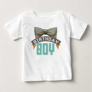 Bowtie Birthday Boy Tshirt T-shirt