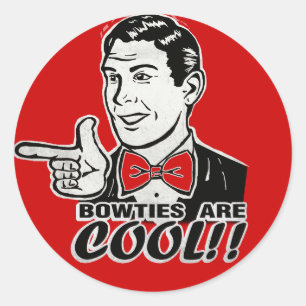 Bowtie klistermärke