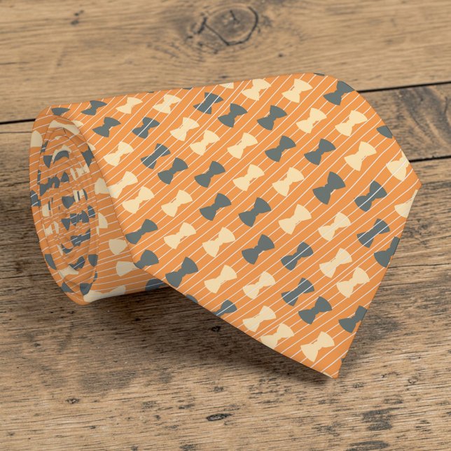 Bowtie Pattern Necktie Tie Slips (Skapare uppladdad)