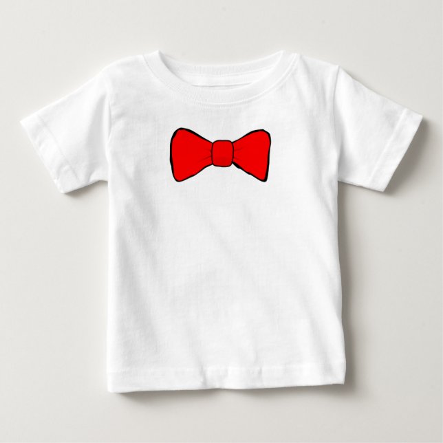 Bowtie Red Tee Shirt (Framsida)