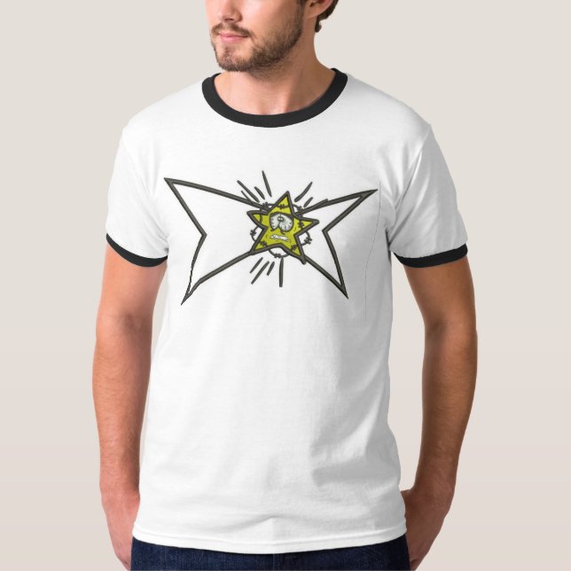 BOWTIE STAR SHIRT T SHIRT (Framsida)
