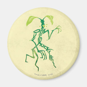 BOWTRUCKLE™ PICKETT™ Typografi-grafik Magnet