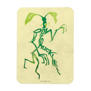 BOWTRUCKLE™ PICKETT™ Typografi-grafik Magnet