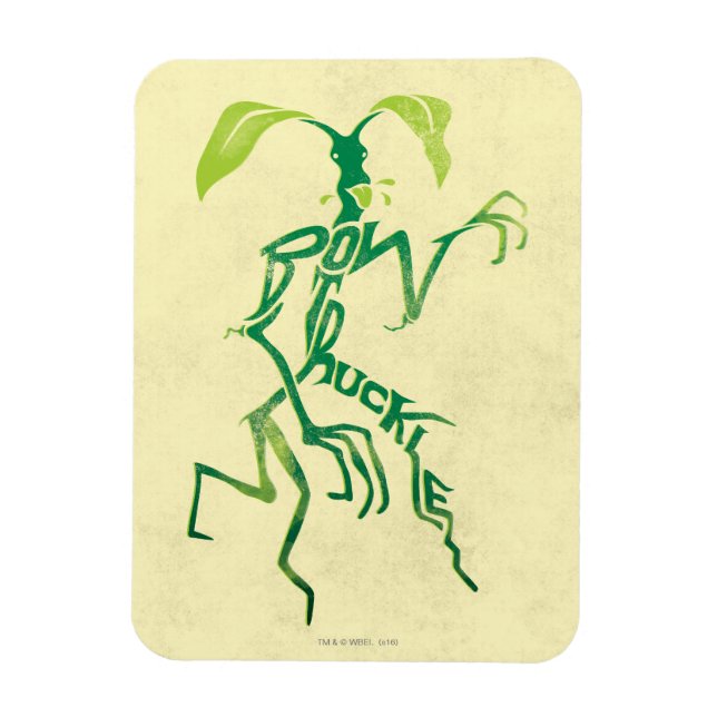 BOWTRUCKLE™ PICKETT™ Typografi-grafik Magnet (Vertikal)
