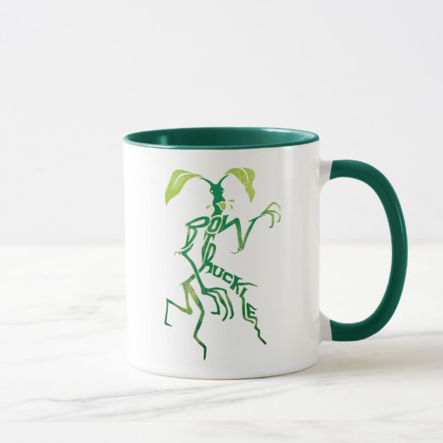BOWTRUCKLE™ PICKETT™ Typografi-grafik Mugg (Höger)
