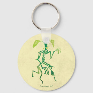 BOWTRUCKLE™ PICKETT™ Typografi-grafik Nyckelring